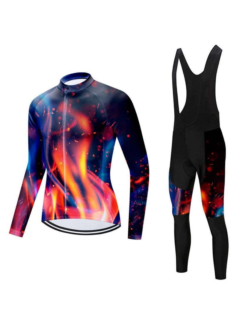 KUYING GR New Summer Outdoor Sunscreen Moisture Absorption Quick Drying Bicycle Women's Cycling Clothing Set  - Image 1