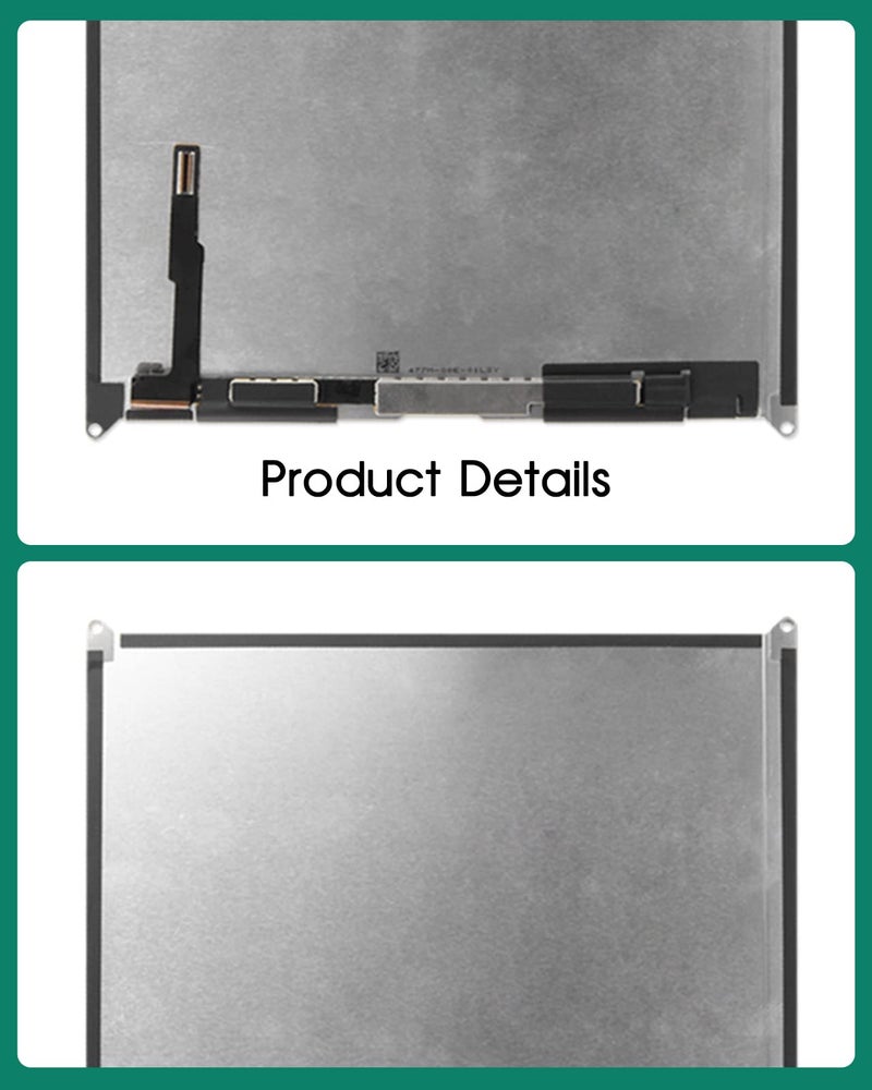 SRJTEK for iPad air 1 1st Screen Replacement for iPad 5 5th Gen A1474, A1475, A1476 LCD for iPad 9.7 2017 5th A1823 A1822 LCD for iPad 9.7 2018 6th Gen A1954 A1893 Display (No Touch Screen,Only LCD) - Image 5