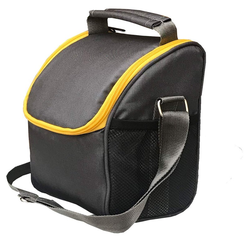 FOONTY Daily Use Riders Choice Waterproof Lunch Bag/Tiffin Bag(Grey,7065,Without Containers) - Image 1