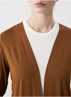 LC WAIKIKI Plain Women's Combed Cotton Cardigan  - Image 3