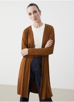LC WAIKIKI Plain Women's Combed Cotton Cardigan  - Image 1