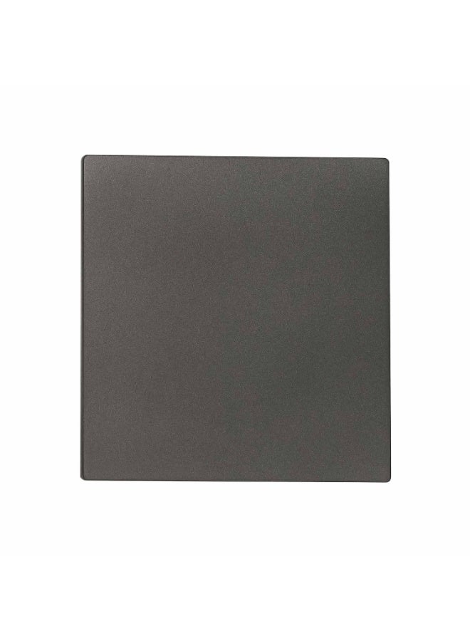 Donmarco 1 Gang 2 Way Switch – 10A 250V - Ultra Thin Premium Plastic Material, Modern & Durable, Fire-Resistant Electric Switch, 15-Year Warranty, Wall Switch for Home and Office (Matt Grey) - Image 1