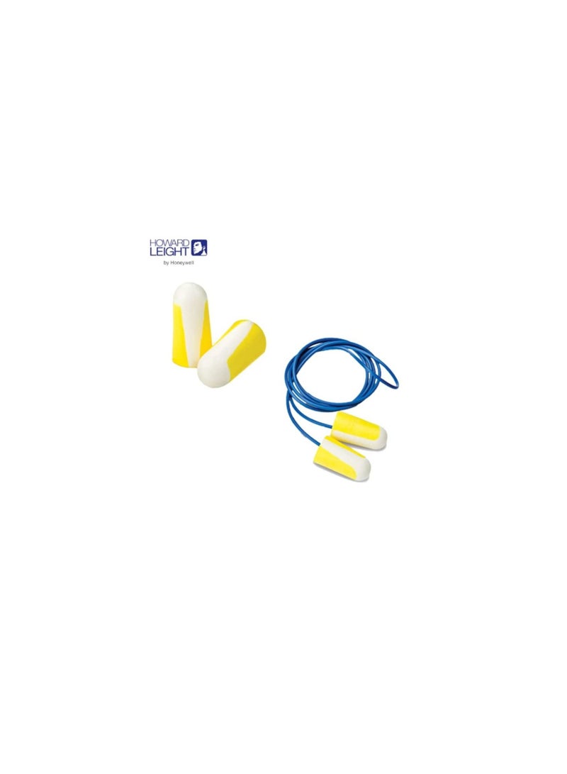 Honeywell 304L Disposable Foam Corded Earplugs (100 Pairs)  - Image 3