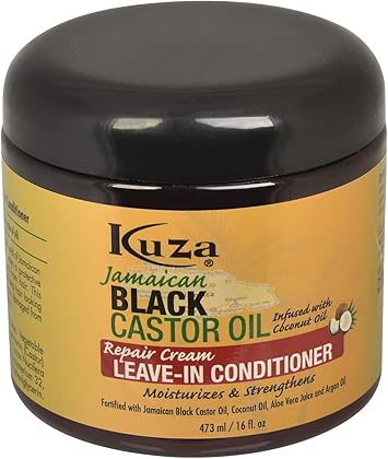 Kuza Naturals Jamaican Black Castor Oil Repair Cream Leave in Conditioner 473 ml - Image 1