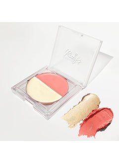 Ruby's Organics Pack Of 1 Blush For Cheeks Natural Cream, Peach And Aura, 9 G  - Image 2