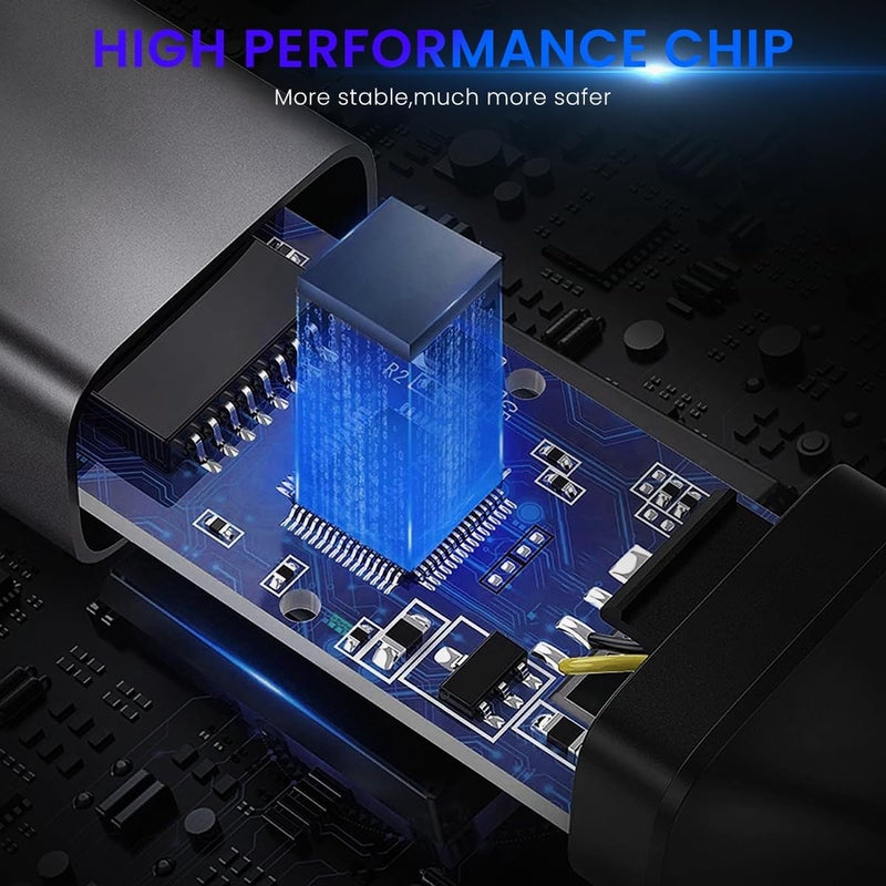 إليفانت بوت ELEPHANTBOAT® USB HUB 3.0 للكمبيوتر الشخصي، محور من نوع C رباعي المنافذ مع منفذ USB 3.0 واحد، ومنفذي USB 2.0، ومنفذ إيثرنت بسرعة 100 ميجابت في الثانية، محول إيثرنت من نوع C/USB لموصل LAN للكمبيوتر المحمول يدعم ويندوز، كروم بوك، ماك، لينكس - Image 4