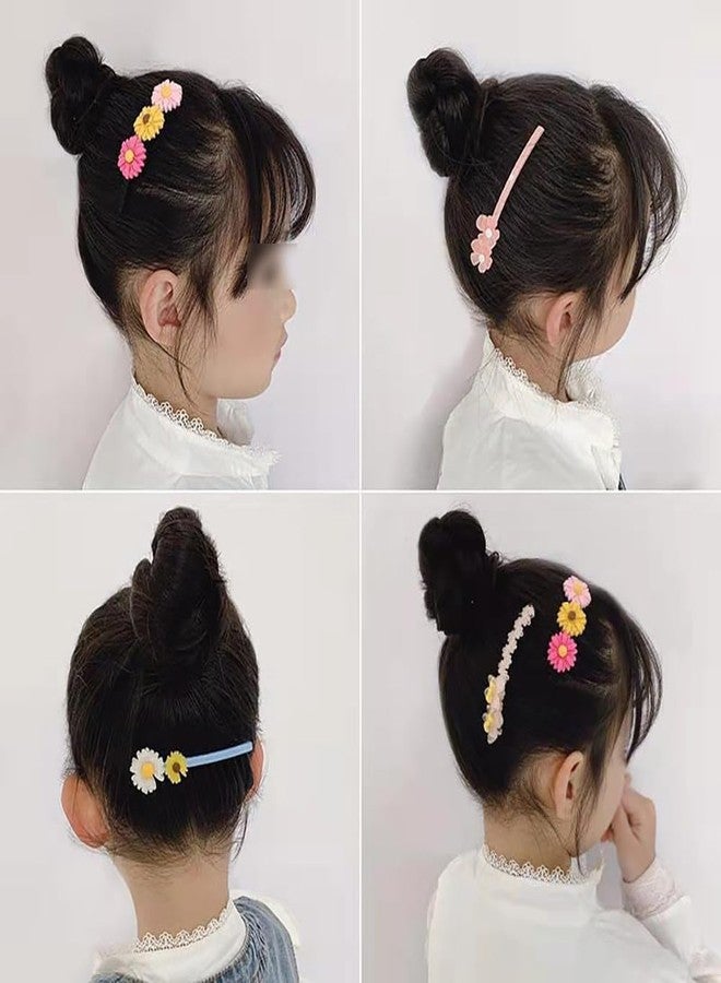 GSHLLO Plastic Hair Side Combs Cute Hair Comb Claws Colorful Hair Comb Clips Wide Teeth Hair Slide Comb Kawaii Hair Accessories for Women Girls A 20 Pcs - Image 5