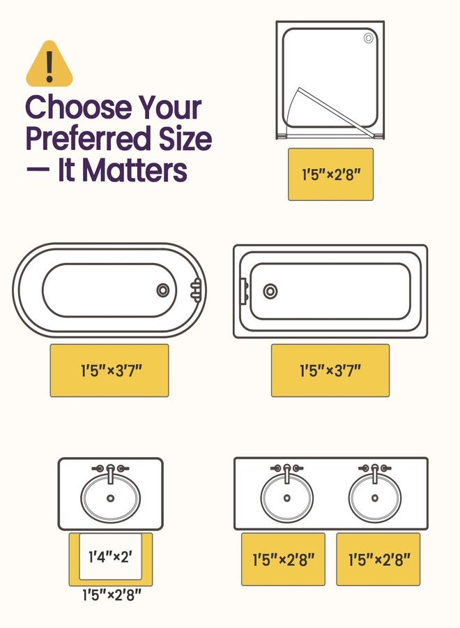 DEXI Bathroom Mat Ultra Thin, Non Slip Bath Rug for Shower Floor, Absorbent Quick Dry Marble Bathmats Low Profile, 16x24, Turquoise Green - Image 2