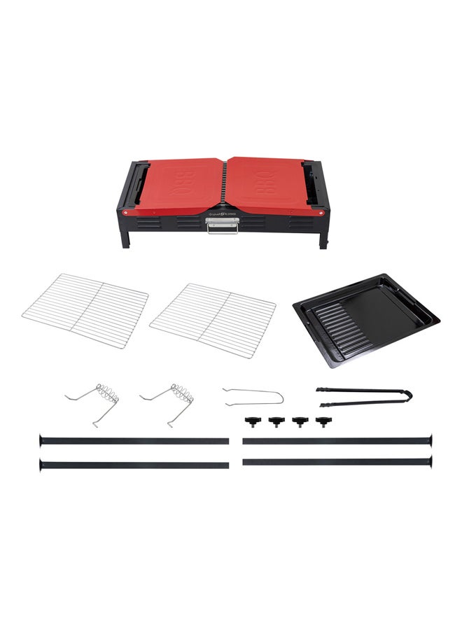 AL SANIDI Portable Grill, Black, Size 120* 31* 65 Cm - Image 3