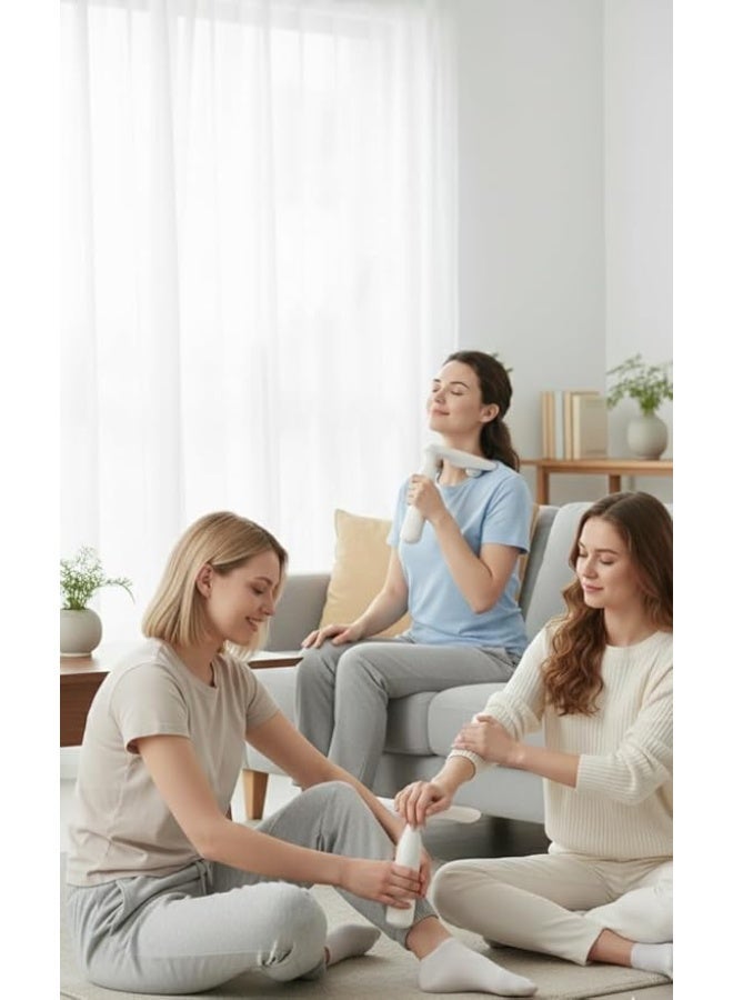 Professional Handheld Body Massager – Deep Circulation Vibration Massager for Relaxation and Muscle Pain Relief – Full Body Massage After Workout – Lightweight Ergonomic Design for Home and Travel Use - Image 2