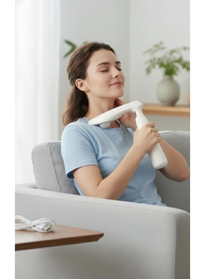 Professional Handheld Body Massager – Deep Circulation Vibration Massager for Relaxation and Muscle Pain Relief – Full Body Massage After Workout – Lightweight Ergonomic Design for Home and Travel Use - Image 3