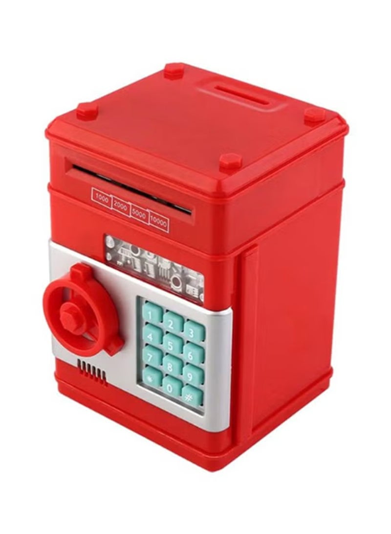أوتاد صندوق توفير إلكتروني للأموال مع حماية بكلمة مرور وتصميم مفصل فريد 20.5 × 15 × 14.5 سم - Image 2