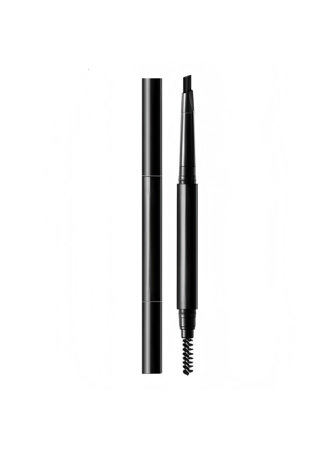 Dual-Ended Design with Built-In Spiral Brush, Deep Brown Color, Provides 12 Hours of Long-Lasting Coverage
