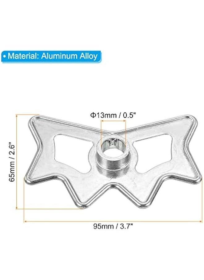 Generic Aluminum Billiard Bridge Head for Pool Table Cue Stick Plug-in Accessory in Silver Tone  - Image 2