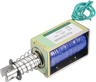 uxcell uxcell DC 12V 60N Force 10mm Stroke Pull Type Open Frame Solenoid Electromagnet XRN-1564  - Image 1