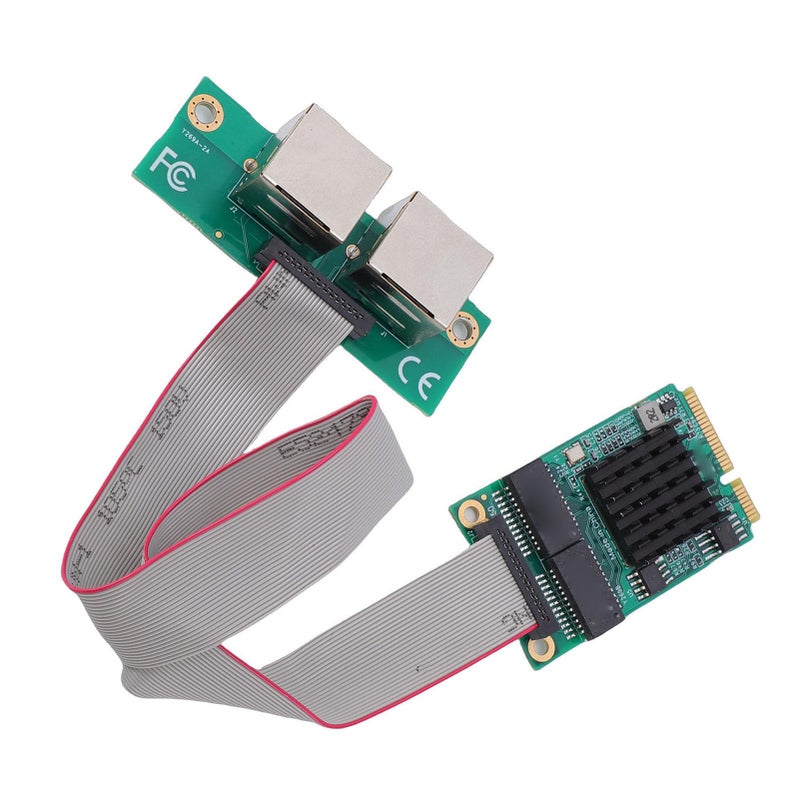 بطاقة شبكة PCIe ثنائية المنافذ جيجابت إيثرنت متحكم I350 لأجهزة الكمبيوتر الصناعية - Image 5