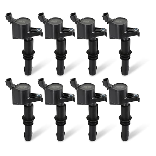 MSD Street Fire 55138 Ignition Coils - Black - 8-Pack - Image 1