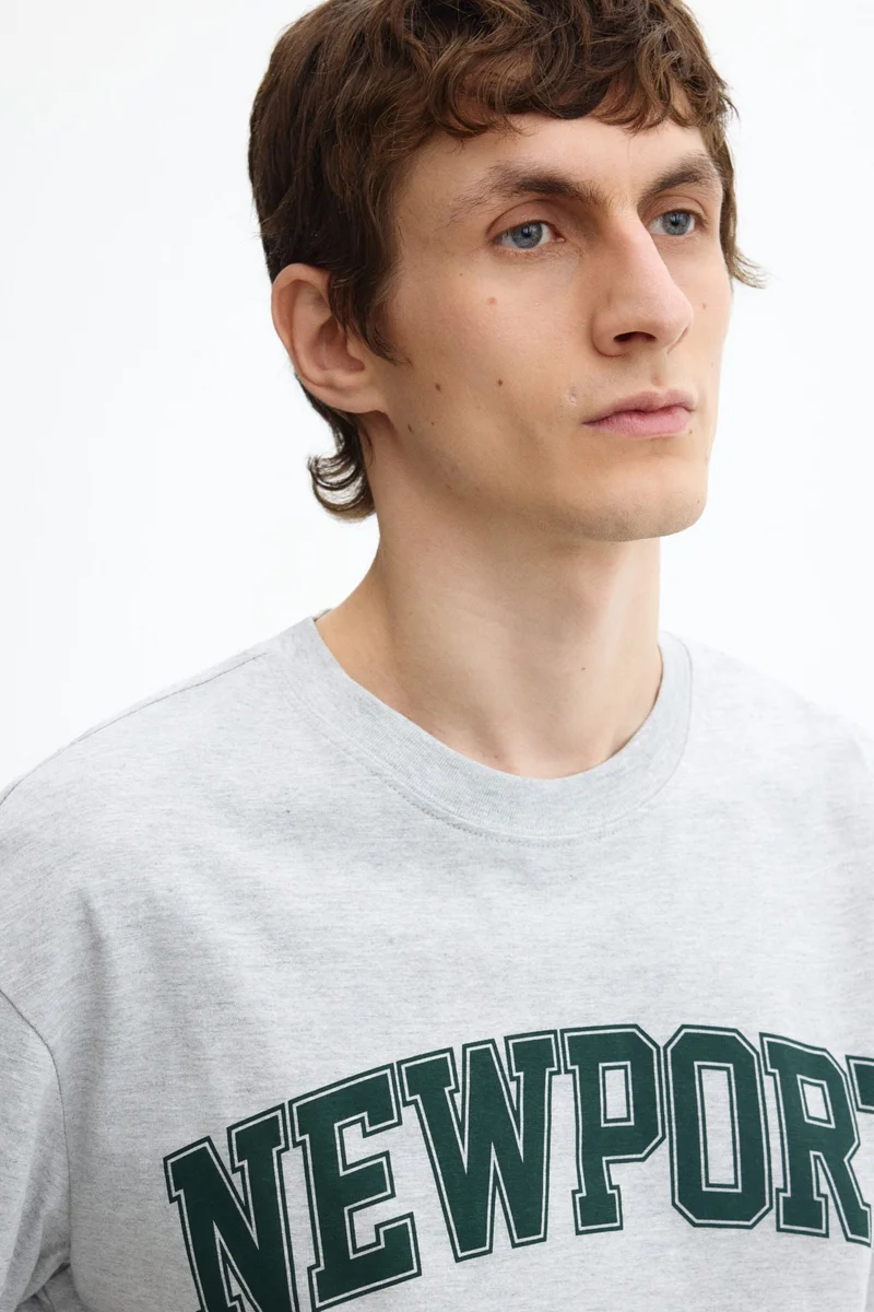 H&M Loose Fit Printed T-shirt