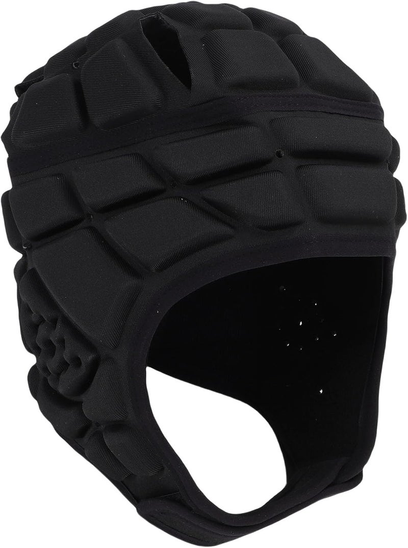 GOWENIC EVA Sponge Soft Rugby Helmet Adjustable Soccer Headgear for Adults Breathable Cycling Rugby Padded - Image 4