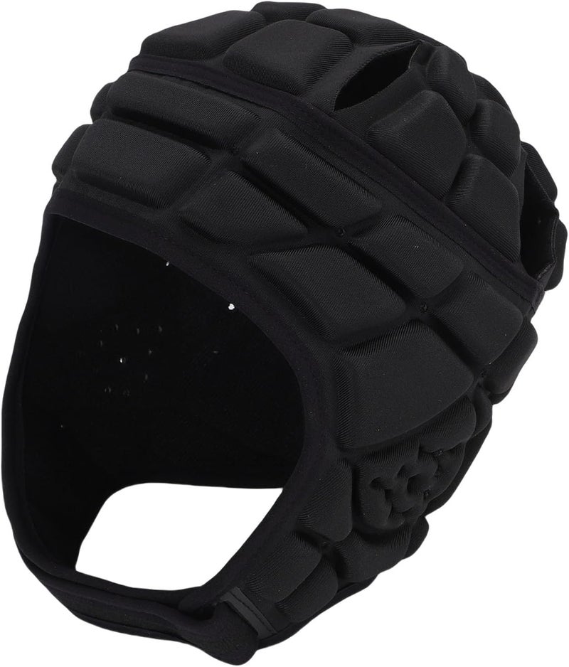 GOWENIC EVA Sponge Soft Rugby Helmet Adjustable Soccer Headgear for Adults Breathable Cycling Rugby Padded - Image 5