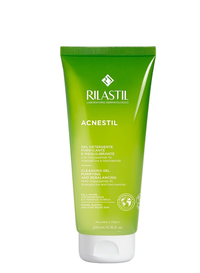 Rilastil Acnestil Cleansing Gel 200Ml - Image 1