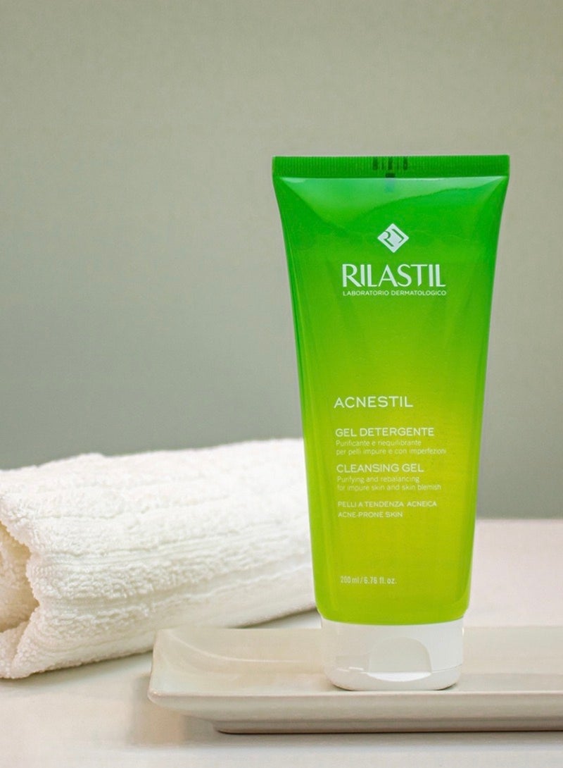 Rilastil Acnestil Cleansing Gel 200Ml - Image 5
