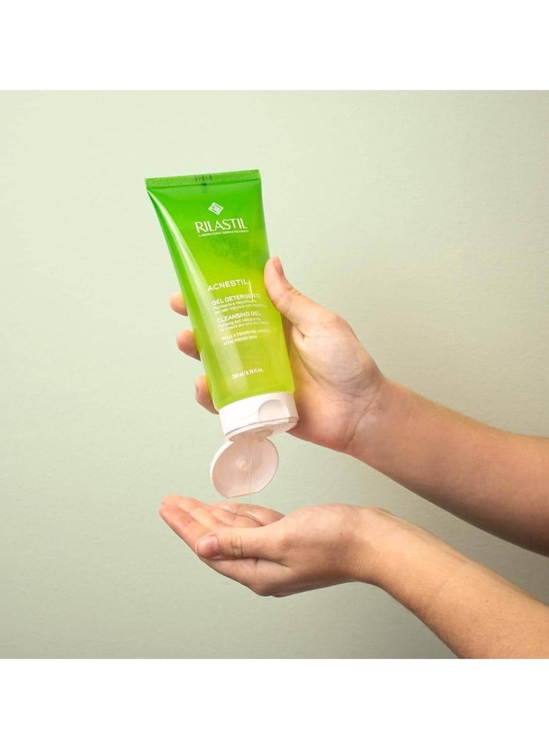 Rilastil Acnestil Cleansing Gel 200Ml - Image 3