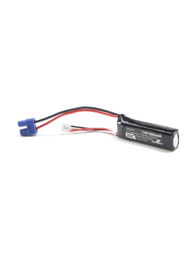 Dynamite Pro Boat 7.4V 600Mah 2S 20C Lipo Ec3 Dynb6223 Replacement Boat Parts  - Image 1