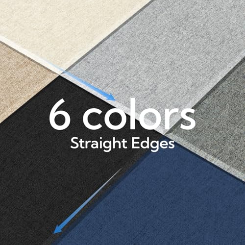 Olanglab Fiberglass Acoustic Wall Panels 4 Pack, 11.8'' x 23.6'' Sound Panels, Fabric Wrapped Sound Proof Panels for Walls (White) - Image 5