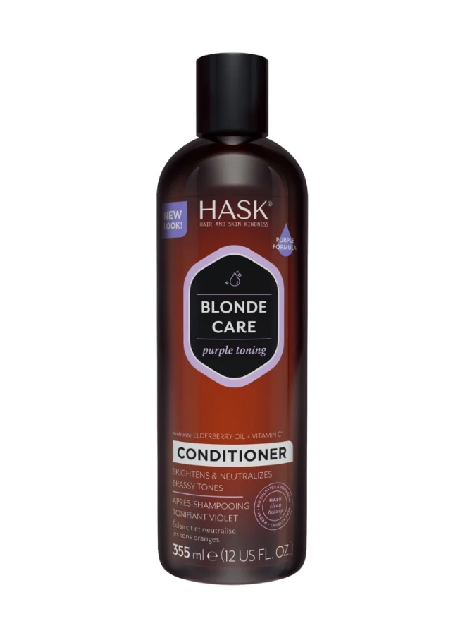 هاسك Blonde Care Purple Conditioner 355ml