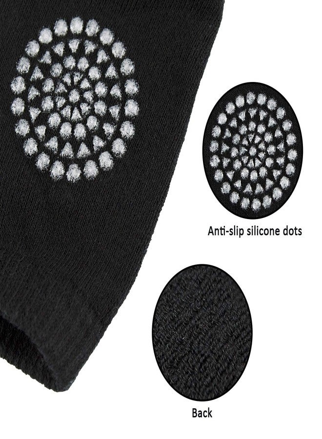 JOYUS Baby Knee Pads for Crawling: Anti-Slip Infant Knee Pads for Crawlers, Leg Warmers, Elastic Knee Sleeve, Toddler Knee Protectors for Baby Boy/Girl, Random Color, Pack of 6 Pairs - Image 2