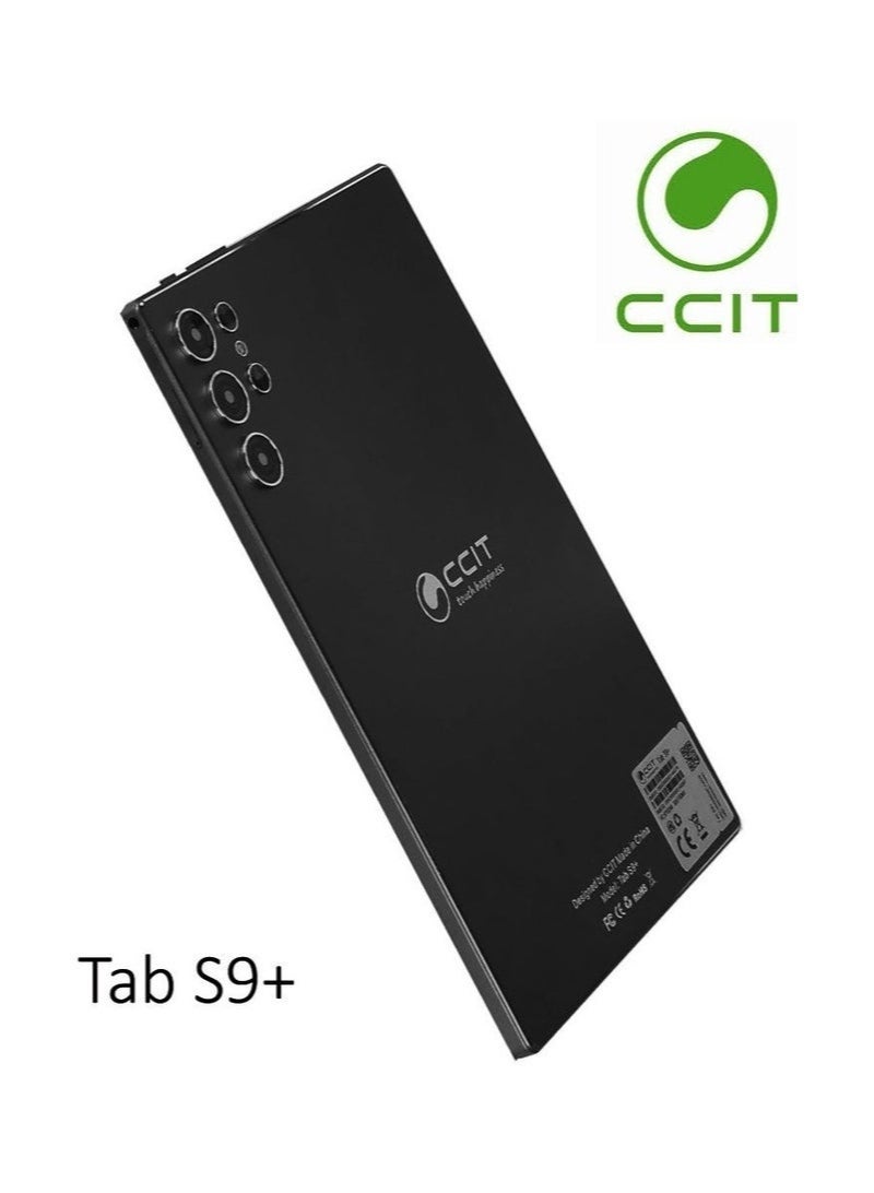 CCIT Tab S9+ 10.1" Android Tablet | 16GB RAM + 1TB ROM | Full HD Display | 10000mAh Battery | Stylus, Keyboard & Mouse Included – Black | Ideal for Work, Study, Gaming & Entertainment - Image 1