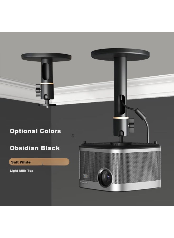 Cine Heavy Duty Projector Ceiling Mount Bracket For Home Use, Compatible With Xgimi Rs10 H6, Jmgo Nut Pro, Fengmi F6, Hisense, Epson Projectors, Ceiling Hanging Mount Bracket Ph68-25 - Image 1