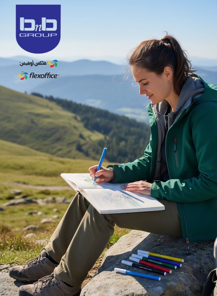 FLEXOFFICE 12 Shades Watercolour Sketch Pen Set | Unique Push Resistant Tip With Bright & Intense Colors | Non-Toxic & Safe For Kids | Colourful Sketching ,FP-CX01 - Image 5