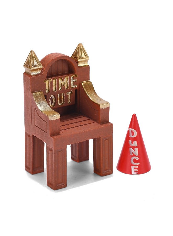 ASVP Shop DND Time Out Chair & Dunce Hat - Dice Jail - Accessories/Gift for Dungeons and Dragons - for All D&D Dice D20, D10, D8, D6, D4 - Image 2