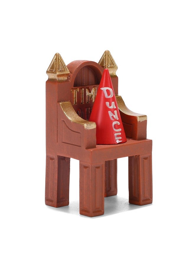 ASVP Shop DND Time Out Chair & Dunce Hat - Dice Jail - Accessories/Gift for Dungeons and Dragons - for All D&D Dice D20, D10, D8, D6, D4 - Image 3