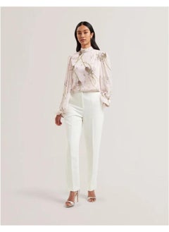 Ted Baker Printed Neck Tie Detail Top  - Image 4