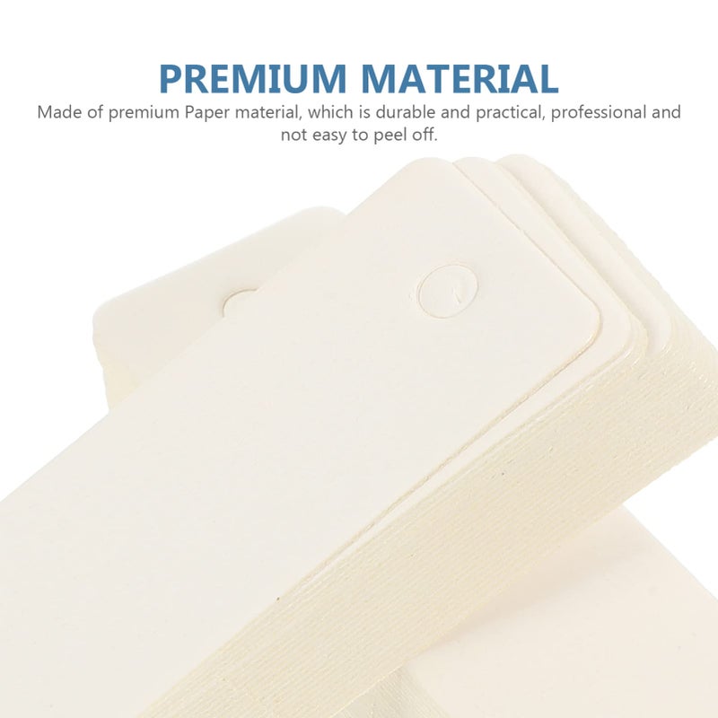 400 Pcs Blank Paper Price Tags Writable Labels For Jewelry Clothing Display - Image 3