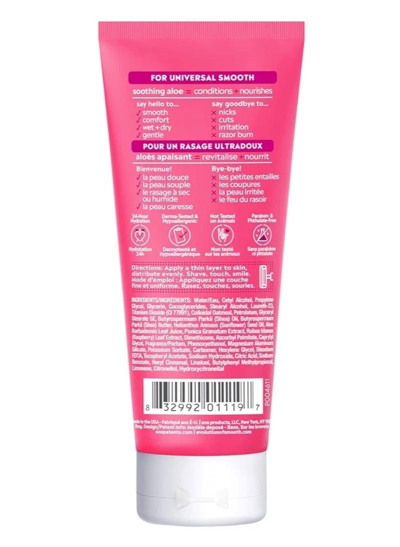 EOS 24 H Moisture Shave Cream pomegranate raspberry 7 fl. oz. (207 ml) - Image 4