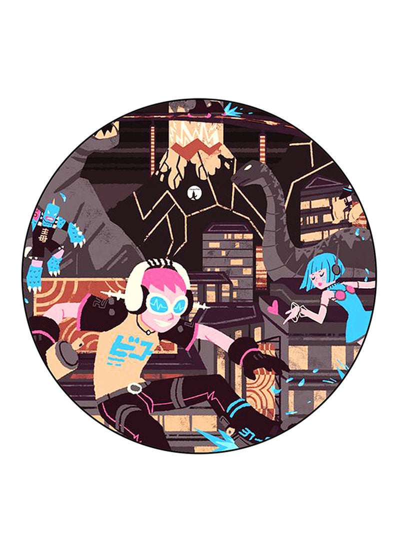 RKN Jet Set Radio Future Printed Mouse Pad  Multicolour