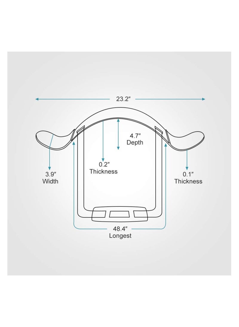 Generic - Adjustable Arm Blaster Bicep Isolator for Bodybuilding and Weightlifting, Enhanced Support Strap for Effective Muscle Training and Fitness Workouts. - Image 1