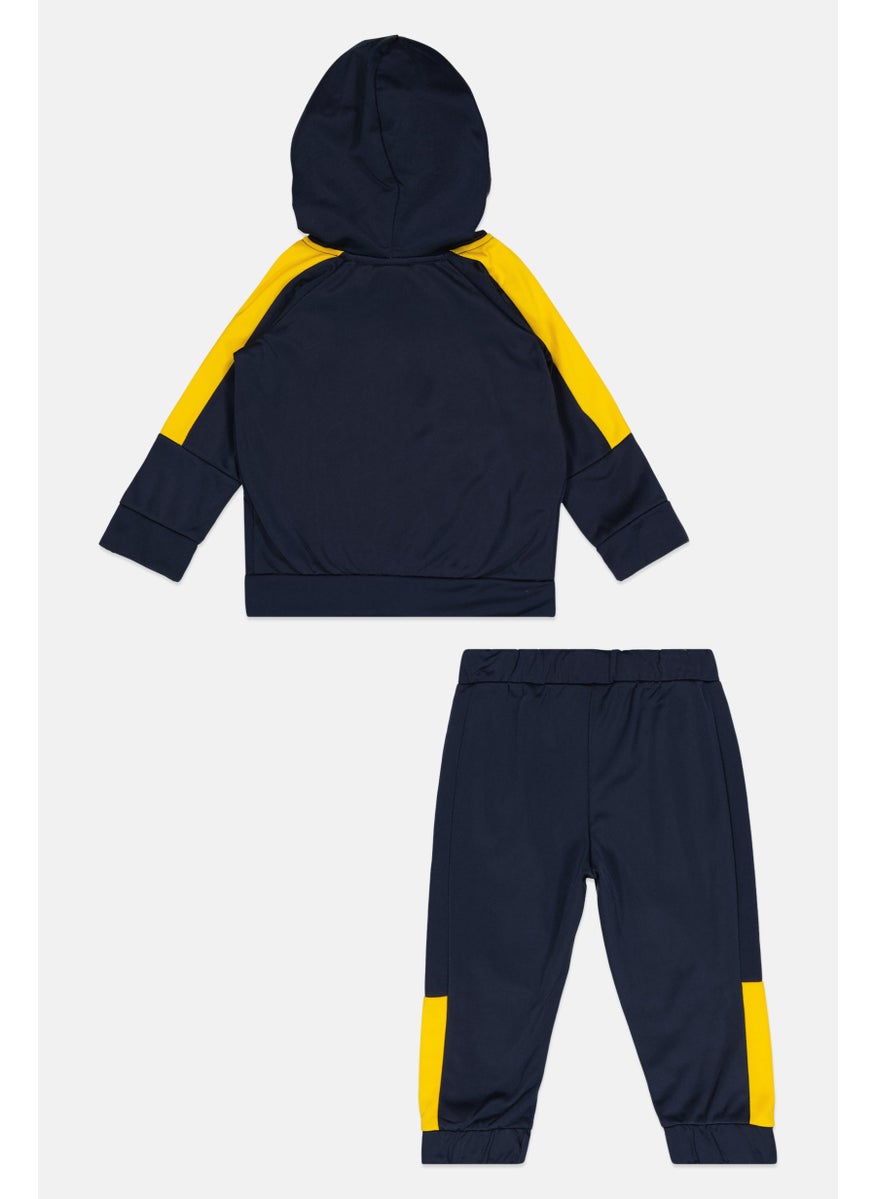 Body Glove - Toddlers Boy 2 Piece Brand Logo Long Sleeves Sweatshirt And Pant, Navy - Image 1