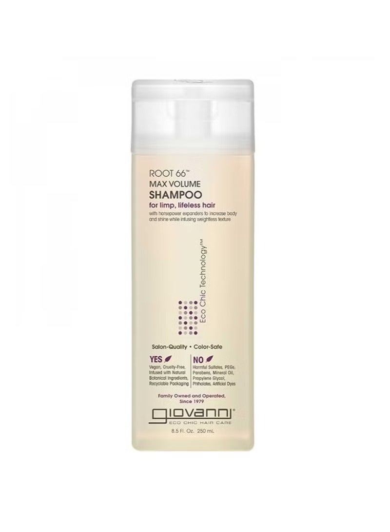 جيوفاني شامبو روت 66 ماكس فوليوم لتكثيف الشعر  250مل