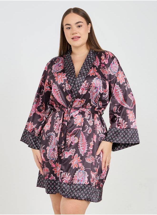 Satin Paisley Print Mini Robe - pzsku/ZD4BD6432723923BBBAFAZ/45/_/1710081243/be80eb18-68a9-4b25-ad74-95cf55a0059c