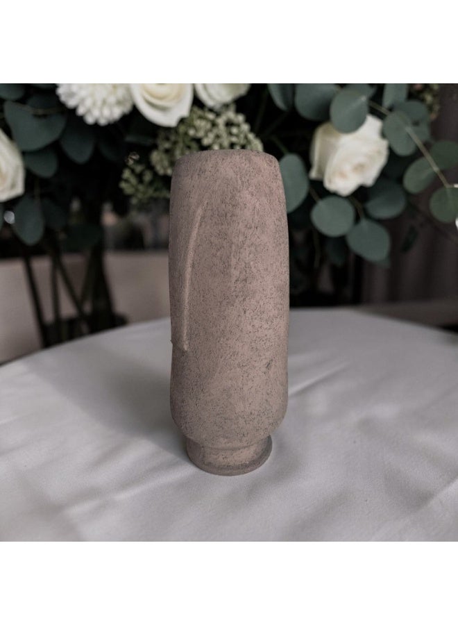 color zone pottery Decorative 35 cm pottery vase for office and home, featuring distinctive designs. - Image 2