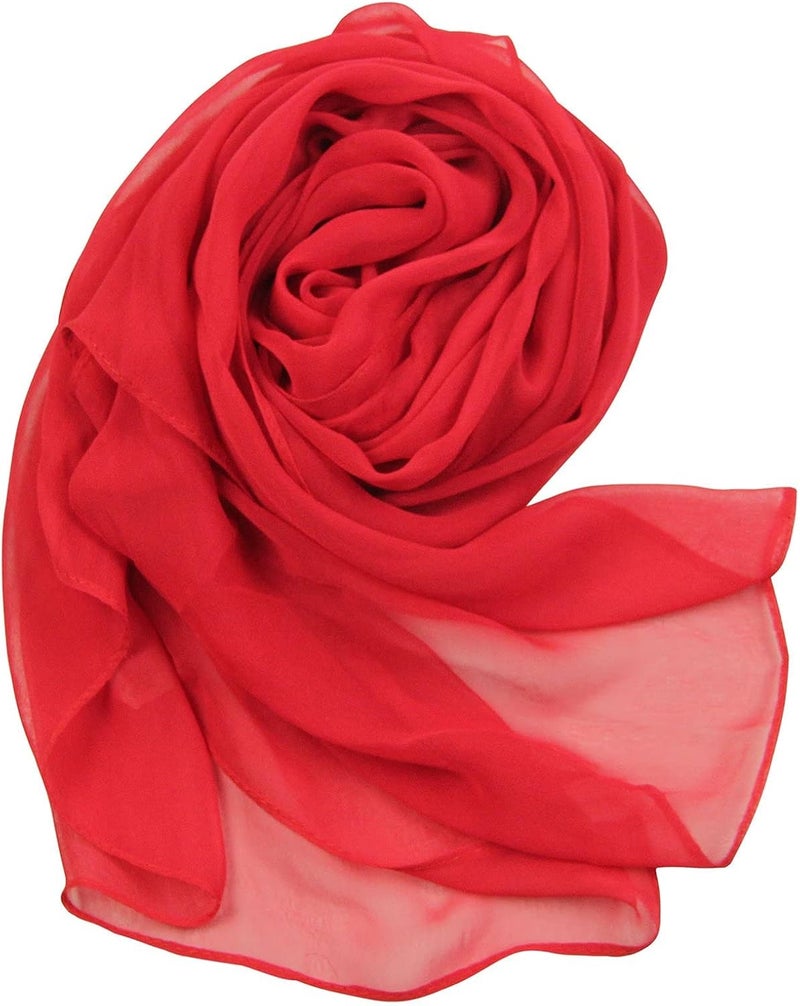 PANTONIGHT Long Chiffon Sheer Scarf For womens - Image 5