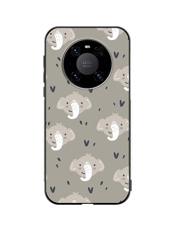VR CREATIVE Protective Case Cover For Huawei Mate 40 Elephant Design Multicolour - Image 1