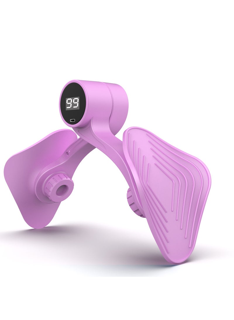 Generic Multifunctional Yoga Thigh Trainer for Pelvic MuscleFantasy purple [resistance upgrade] Smart counting model Fantasy purple [resistance upgrade] Smart counting model 