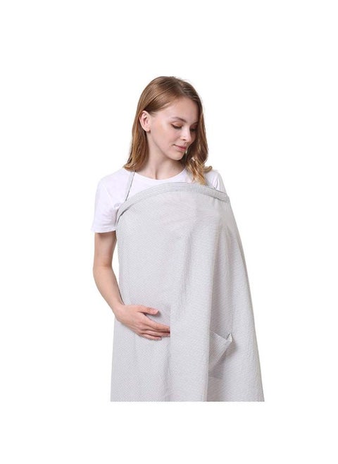 Adjustable Nursing Cover with Buttons – 360° Full Coverage, Ultra-Soft & Breathable