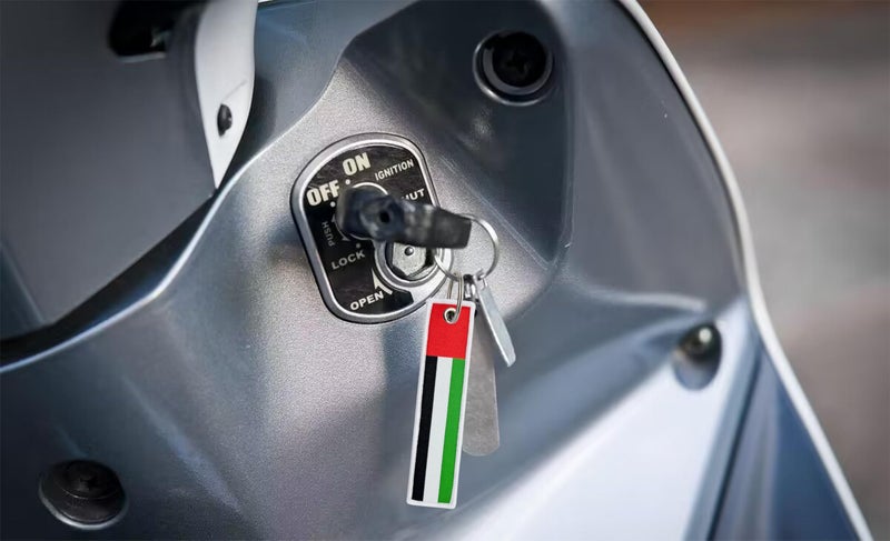 LLBFHH 3 Pcs UAE Emirati Country Flag Keychain,Woven label Key Chains for Car Keys,Fabric Key Chains Men and Women,Used for Various Decorations. - Image 5